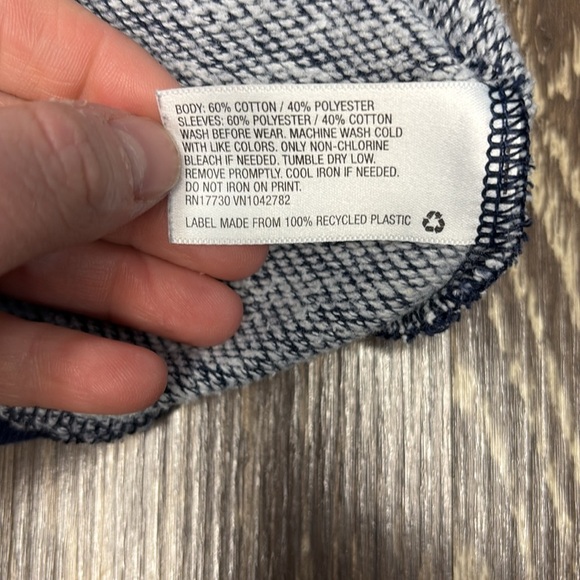 Kids Navy and Gray Sweatshirt and Jogger Set size 18 months - Picture 7 of 11